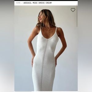 NWT! Abigail Midi Dress Princess Polly